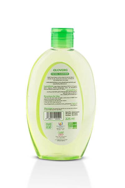 Enjoy Facial Cleanser With Aloe Vera | Deep Cleansing, Antibacterial, Removes Dirt & Makeup, 225ml