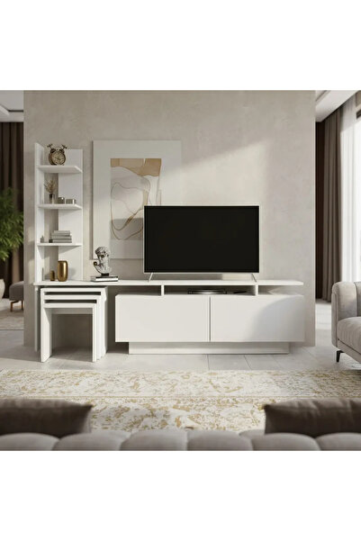 Stylish Home Modern white table set - SH06