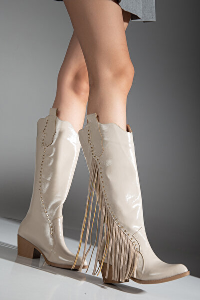 guijarro Kovboy/Western Saçaklı Çizme