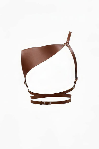 Angels Passion Curea maro pentru femei, cu o singură curea pentru umăr, curea...