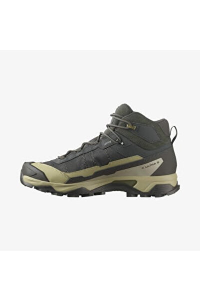 Salomon 477543 X ULTRA 5 MID GTX Ανδρικές μπότες εξωτερικού χώρου Γκρι πράσινο