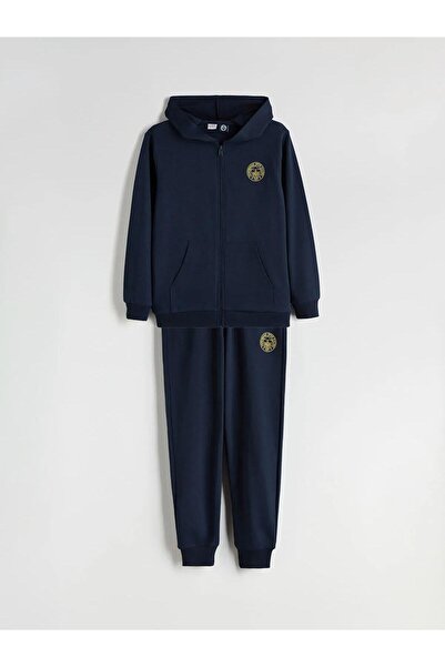 LC Waikiki Kapüşonlu Fenerbahçe Baskılı Erkek Çocuk Sweatshirt Ve Eşofman Alt...