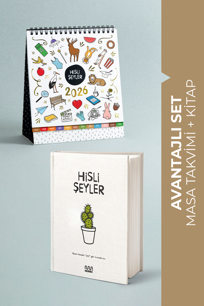 Hisli Şeyler 2026 Takvimi & Kitap Seti