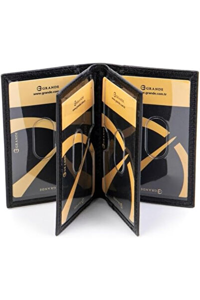 Grande 825 Men's Card Holder Black
