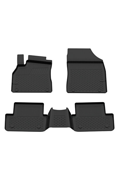 Sahler Renault Fluence 2009-2016 Uyumlu Araca Özel 4.5D Havuzlu Oto Paspas - ...