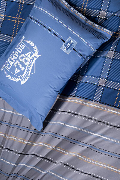 Clasy Ranforce 100% Cotton Single Duvet Cover Set