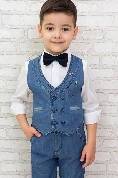 HAYTA Set cămașă costum vestă 0/1 ani-4 ani