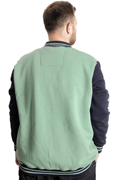 ModeXL Mode XL Large Size Men's College Coat My Field 23626 Cagla