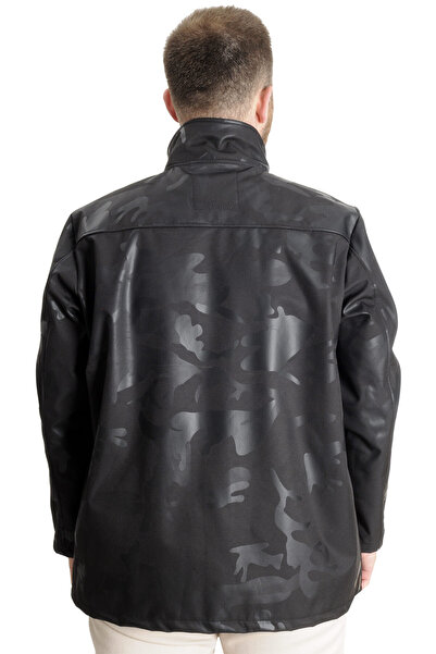 ModeXL Mode XL Plus Size Men's Waterproof Softshell 23232 Black