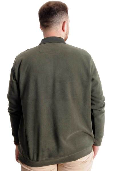 ModeXL Mode Xl Великий розмір Світшот Салоніки Crown Of A King 23447 Хакі