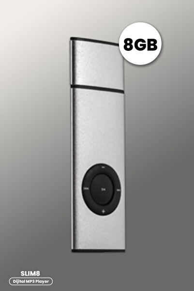 GOLDMASTER SliM8-MP3 GRİ Digital Player