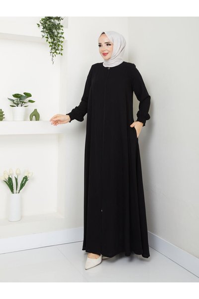 MODA Ferace cu mâneci Mevlana pentru pelerina de pelerinaj și Umrah, cusute pe tiv