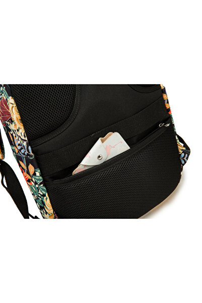 Kinmac Rucsac Laptop, Kinmac, Black Chrysanthemum, 15.6 inch