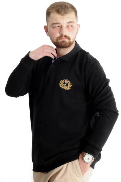 ModeXL Mode Xl Plus Size Sweat Thessaloniki Crown Of A King 23447 Μαύρο