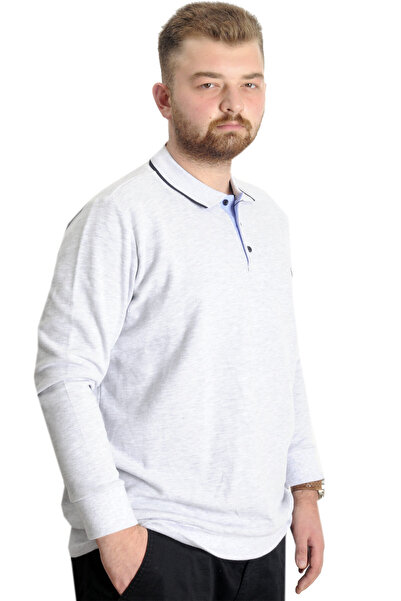 ModeXL Mode XL Large Size Men's Sweat Polo Thessaloniki Horse 23442 Karmelange