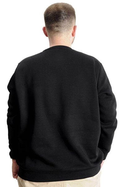 ModeXL Ανδρικό μπλουζάκι Mode Xl Plus Size Do It Yourself 23168 Μαύρο