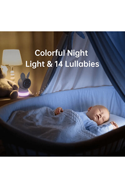 ARENTI AInanny – 2K UHD Pan and Tilt Baby Monitor