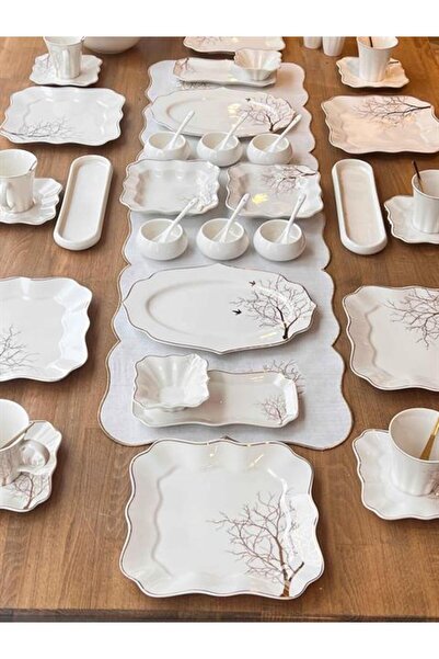 ROSSEV Kahvaltı Takımı Arbol 50 Prç 6 Kişilik