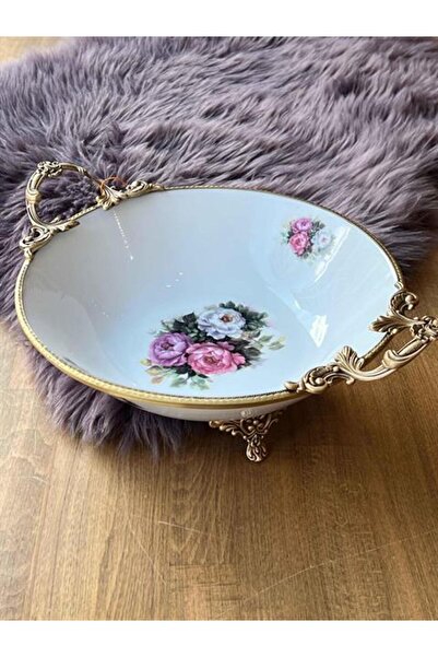 ROSSEV وعاء دائري بمقبض عتيق مقاس 36 سم