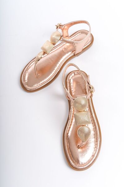 MARSEDO Tanis Femei - Deget oval, accesoriu Flip Flop Sandale de zi cu zi