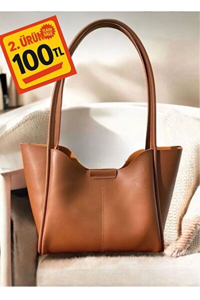 Katusa Women's Tan Magnetic Hand and Shoulder Bag