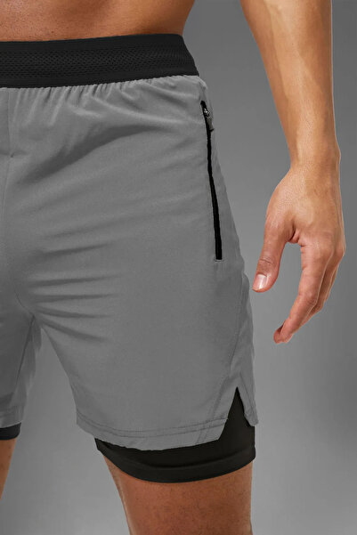 Man Of Man Легінси з підкладкою для тренажерного залу та фітнесу в стилі унісекс Сортовані приховані кишені Детальний опис Еластичні