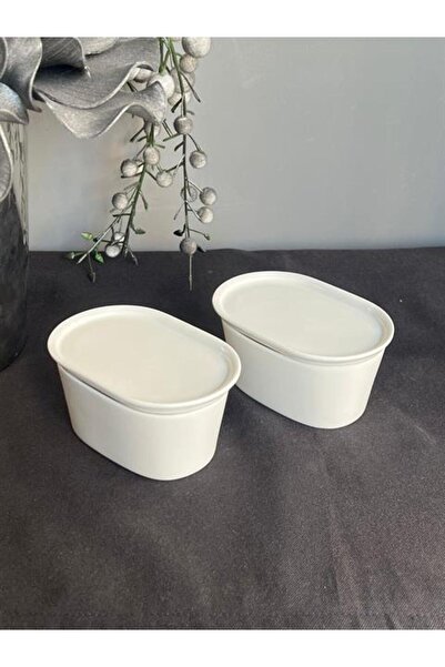 ROSSEV Pera Porselen Oval Sunum Kabı