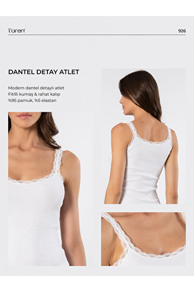 TÜREN 926 Women's Lycra Lace Rope Strap Camisole