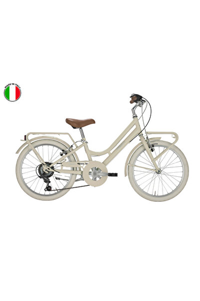 Alpina Milly Italy, 20" Jant, 6 Vitesli Çocuk Bisikleti (Made in Italy)-krem
