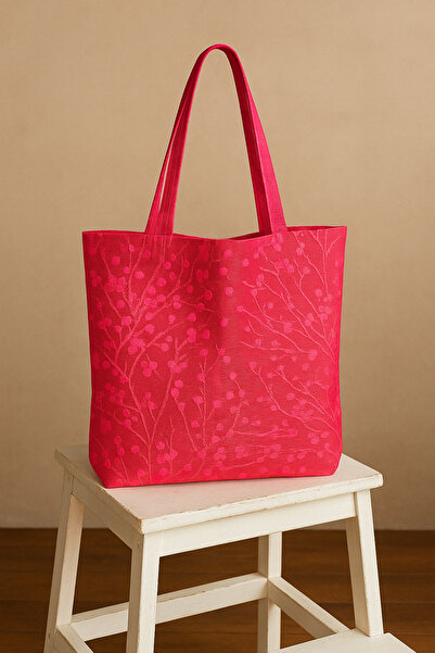 MODAFABRİK حقيبة الشاطئ نمط زهرة