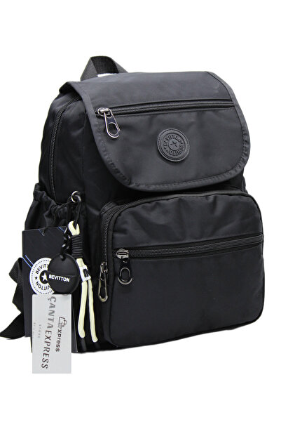 ÇantaExpress حقيبة ظهر مدرسية يومية للجنسين من القماش المقاوم للماء باللون ال...