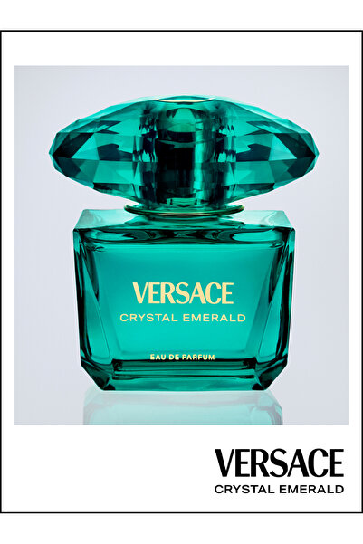Versace Kadınlara Özel Çiçeksi Kokulu Kalıcı Crystal Emerald Eau De Parfüm 30ml
