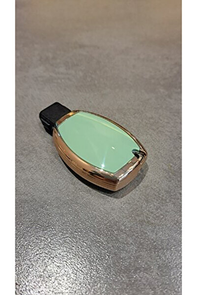 OEM Husă cheie verde 2 butoane pentru Mercedes (A, B, C, E, Clasa R, GLS, GLA, GLK, GLC, CLS, CLA, AMG)