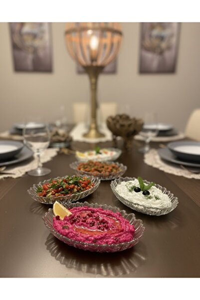 Paşabahçe Aurora 3’lü Oval Kase – Modern ve Şık Tasarım, Meze ve Sos Sunumları için Uygun