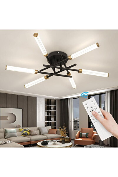 OEM Lampă de tavan cu 6 LED-uri și telecomandă, 24W cu 3 culori de lumină