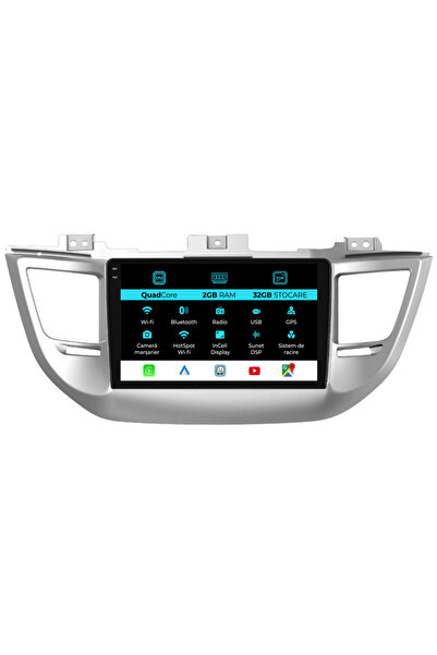 NavStore Dedicated Navigation Hyundai Tucson, IX35 (2015-2018), 9Inch, 2Gb Ram, 32Gb Storage, Carplay
