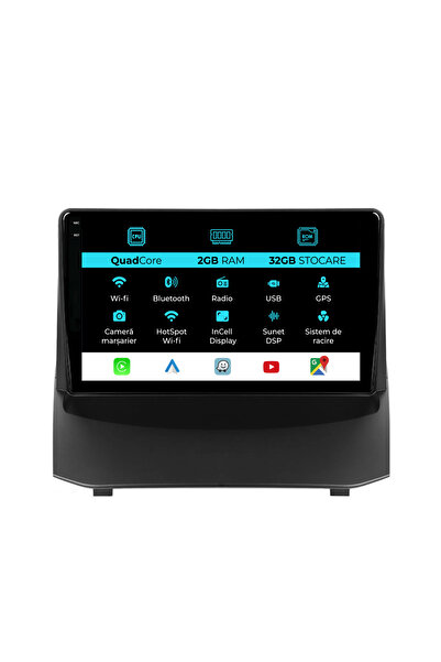 NavStore Navigatie Dedicata Ford Fiesta (2009-2017), 9Inch, 2Gb Ram, 32Gb Sto...