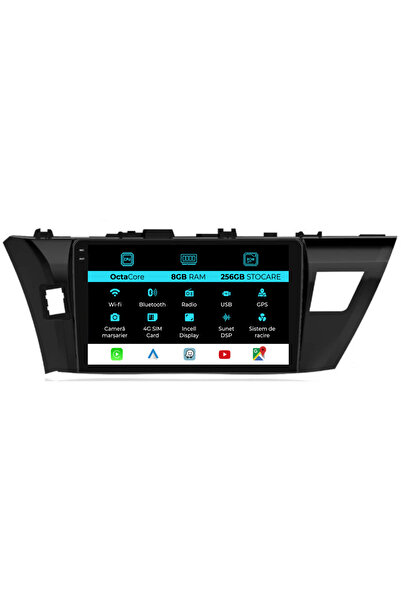 NavStore Dedicated Navigation Toyota Corolla (2013-2019), 10Inch, 8Gb Ram, 256Gb Storage, Carplay