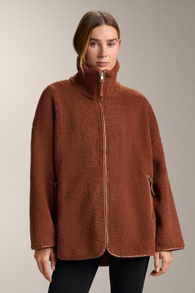 Oysho Oversize faux-shearling jacket