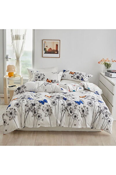 OEM Butterfly patterned bed linen, duvet cover 220x240 cm, 2 pillowcases 65x65 cm