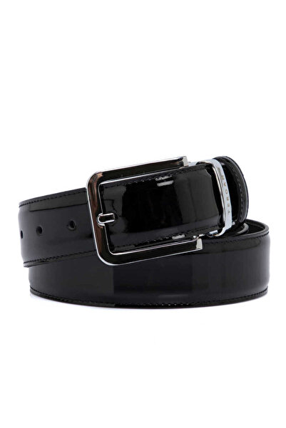 Tergan Siyah Hakiki Rugan Deri Erkek Kemer - S1EK00000303-A07