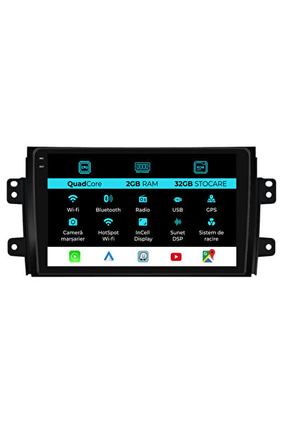 NavStore Dedicated Navigation Suzuki SX4 (2006-2012), 9Inch 2Gb Ram, 32Gb Storage, Carplay