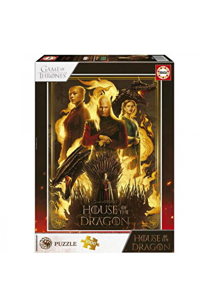 EDUCA Puzzle 1000 piese Casa Dragonului 19574