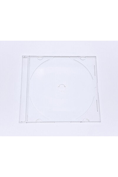 Omega Slim CD case, 56621, HQ, 5.2mm, transparent