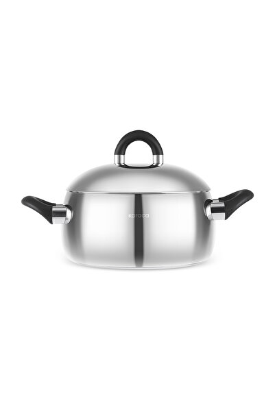 Karaca Fuji Induction Base 8-Piece Steel Cookware Set