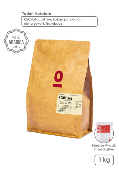 Espressolab Honduras Xiclete La Paz 1kg – Pekmez, Siyah Çay, Kırmızı Elma Tad...