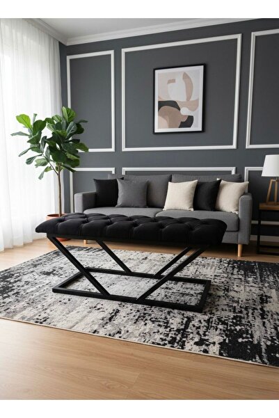 TodekHome Nox Puf Siyah