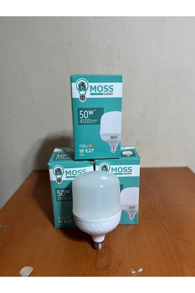 ZMR 50w Büyük Boy Led Torch Ampul Manav Market Pazar Ampulleri 4 Adet