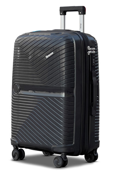 ZAAPPY حقيبة سفر صلبة مقاس 24 بوصة (20-25 كجم) خفيفة الوزن، متينة، مزودة بعجل...