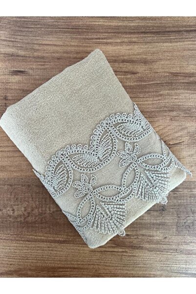 Çeyiz Bahçesi منشفة يد بنين مخملية 50&90